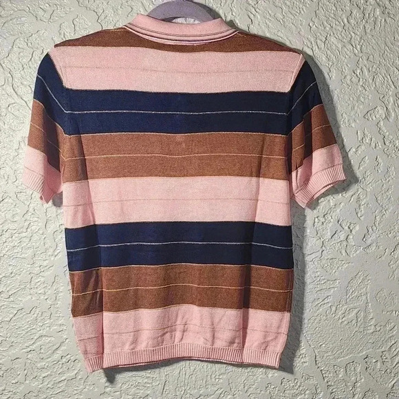 Foxiedox (Anthropologie)brand striped knit polo for women brand new with tags - Picture 5 of 9